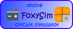 FoxySim - онлайн-симулятор электрических цепей